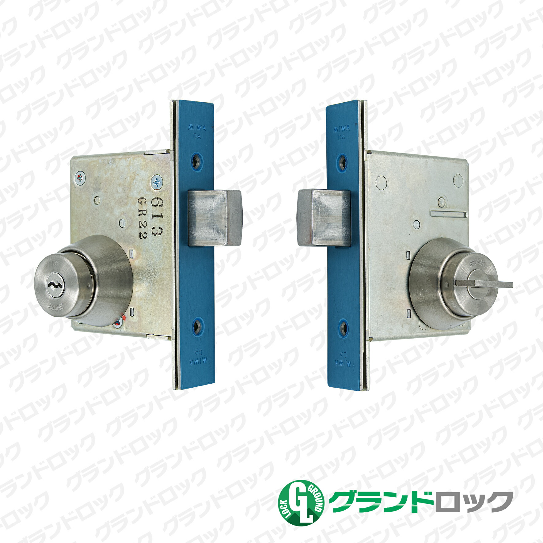 楽天市場】美和ロック MIWA 一般錠 U9 LA-1 BS51 DT40 ST 片開き