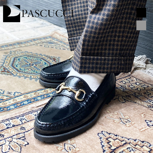 国内外の人気 PASCUCCI ビットローファー 38 fawe.org