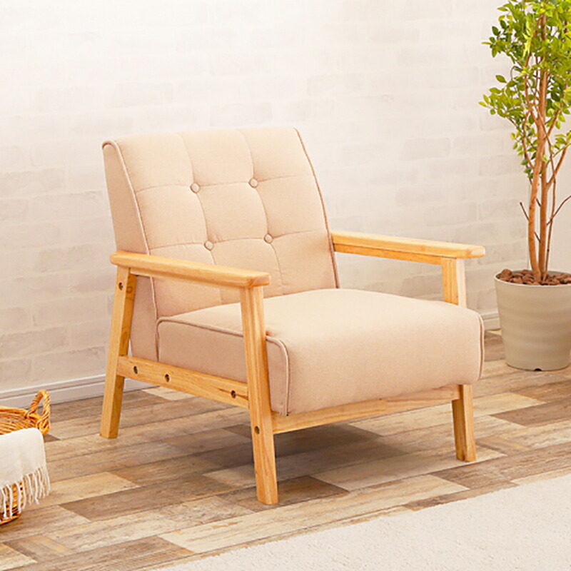 ・クーポン祭り開催中! 【1台単品】 商品名:RENT1 1人掛けソファ サイズ:幅63.5cm×奥行き73cm×高さ70cm 一人掛け レトロモダン 北欧インテリア