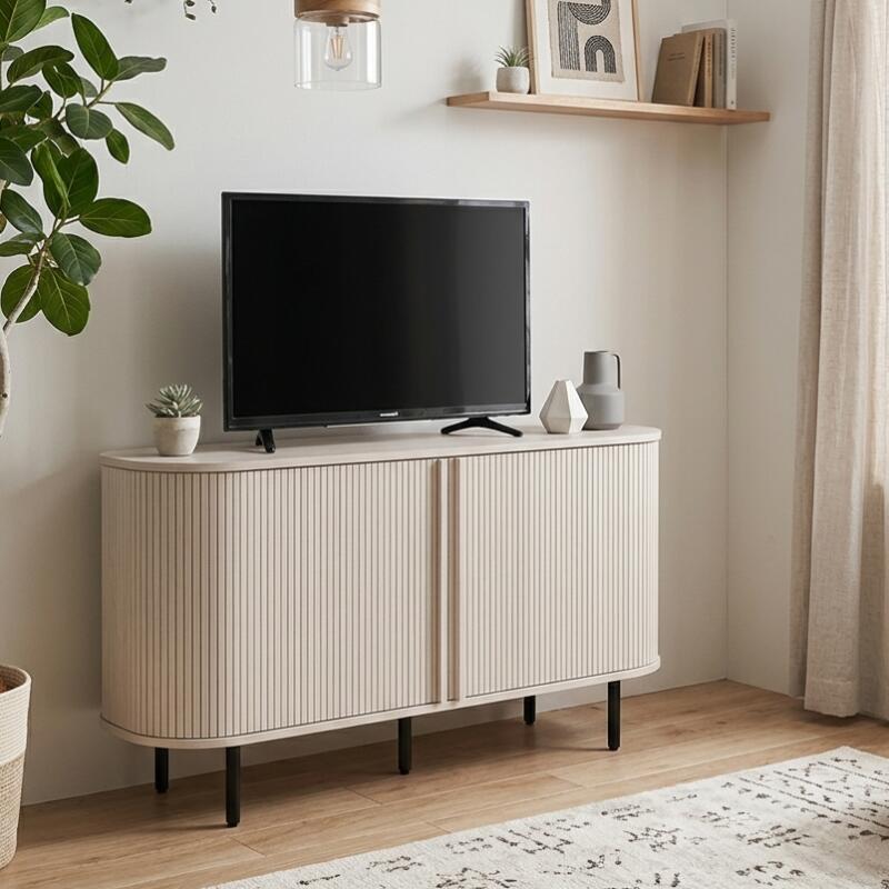 ROLL-119珊 ご機嫌手合い テレビ受像機台 テレビボードサイズ：幅119×奥ふかさ40.5×高さ67珊主原料品：刷り上げる紙かざり付けるパーティクルボード幅119珊 幅120珊 側面ゲーム盤 押し入れ 赤銅色 自然的 白いこと タンブール扉 オランダ領東インド諸島製 精神的な統合式 今めかしい 北欧 ASST