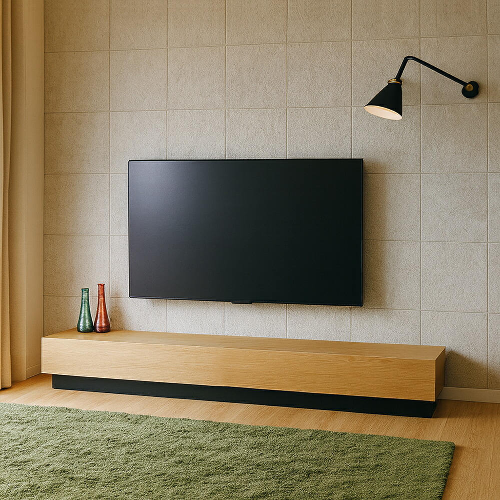 楽天市場】テレビボード 無垢 ナチュラル ロータイプ オーク材 【ST