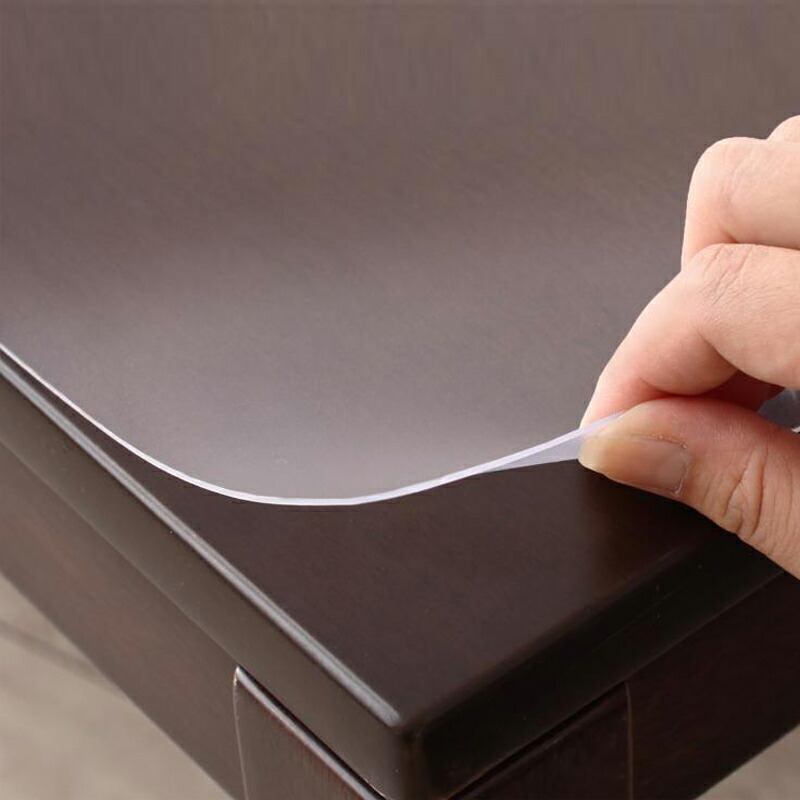 商品名|S-Retエスリット45×120cm透明テーブマットカラー|クリア透明生産国|安心の国産日本製主素材|特殊塩化ビニール(両面)床暖房に対応自在にカットOK13サイズご用意ダイニングテーブマットテーブルトップマット