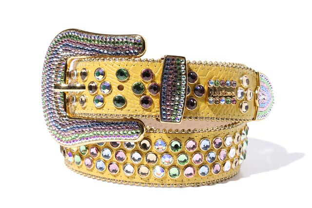 yellow bb simon belt