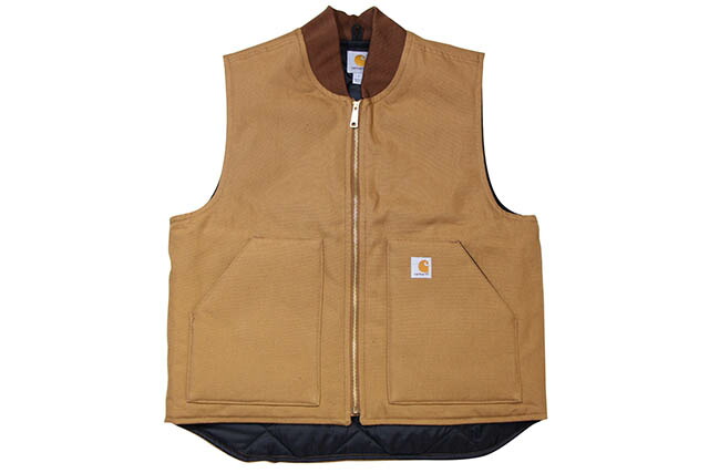 Carhartt DUCK VEST/ARCTIC QUILT LINE(V01:BROWN)106676 カーハート/ダックベスト/ブラウン 13,200円