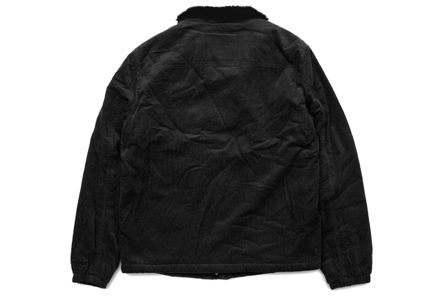 levi's black corduroy sherpa trucker jacket