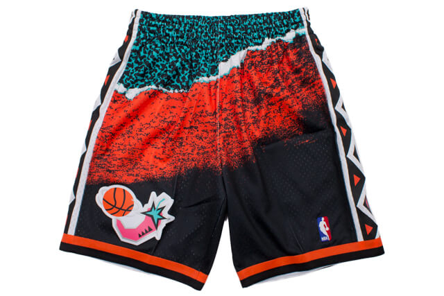 MITCHELL&NESS SWINGMAN MESH SHORTS (ALL-STAR EAST/1996/BLACK) ミッチェル&ネス/スウィングマンショーツ/オールスターイースト/ブラック
