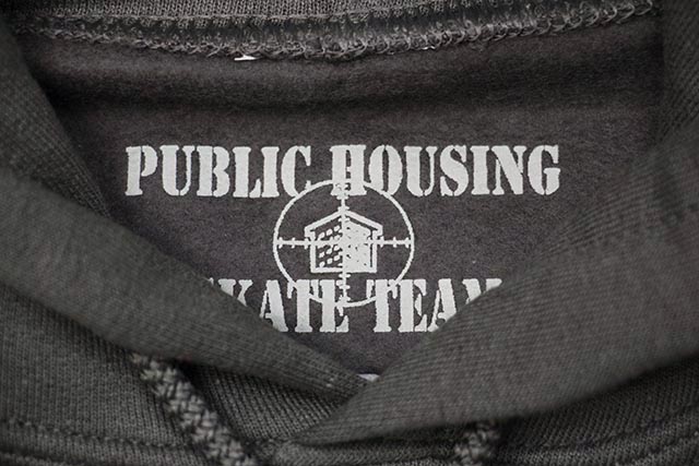 public housing skate team hoodie