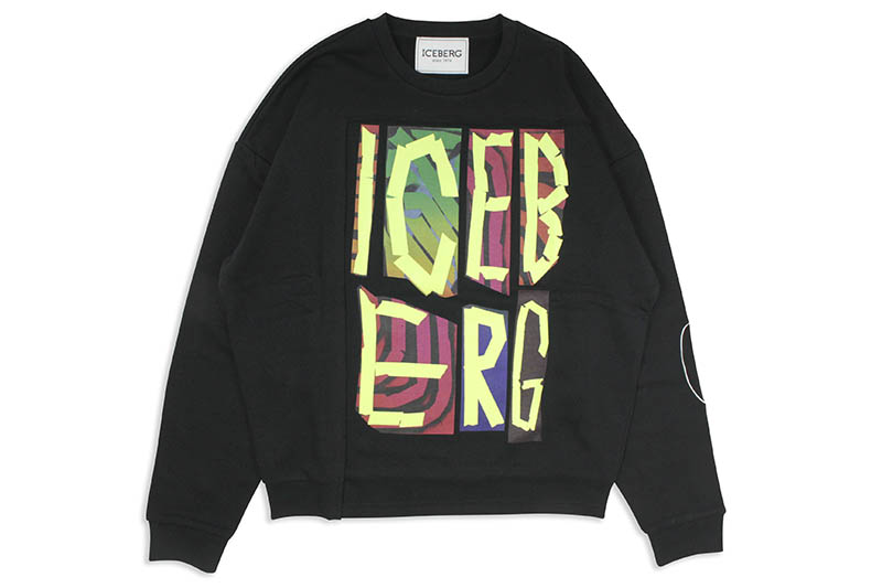 HISTORY ICEBERG 90svintage長袖ニット刺繍セーター HISTORY ICEBERG 90svintage長袖ニット刺繍セーター