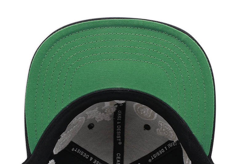 楽天市場 Cease Desist Paisley City Tour Snapback Los Angeles シース デイジスト スナップバックキャップ ブラック Grow Around グロウアラウンド