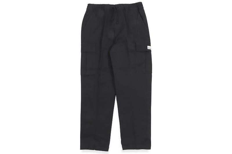 PRO CLUB HEAVYWEIGHT STRETCH TWILL CARGO LOUNGE PANT (BLACK) 15PC0502 プロクラブ/カーゴパンツ/ブラック