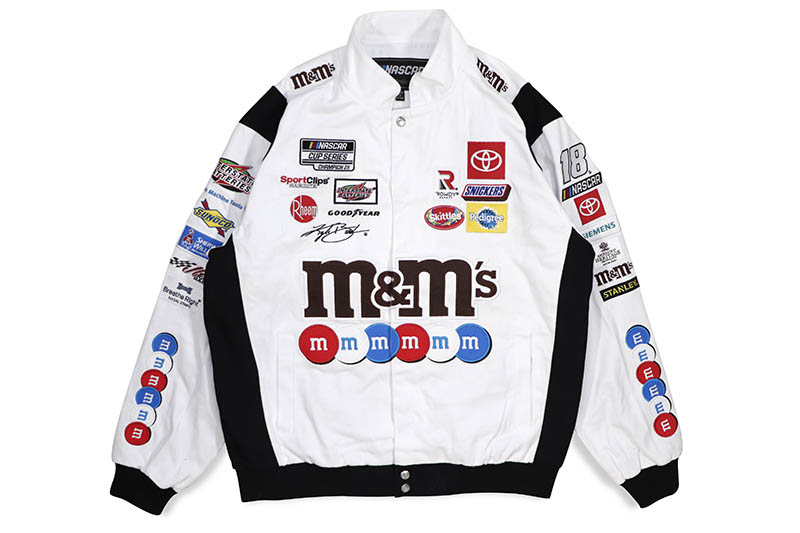 楽天市場】JH Design KYLE BUSCH M&M's 2022 NASCAR TWILL JACKET