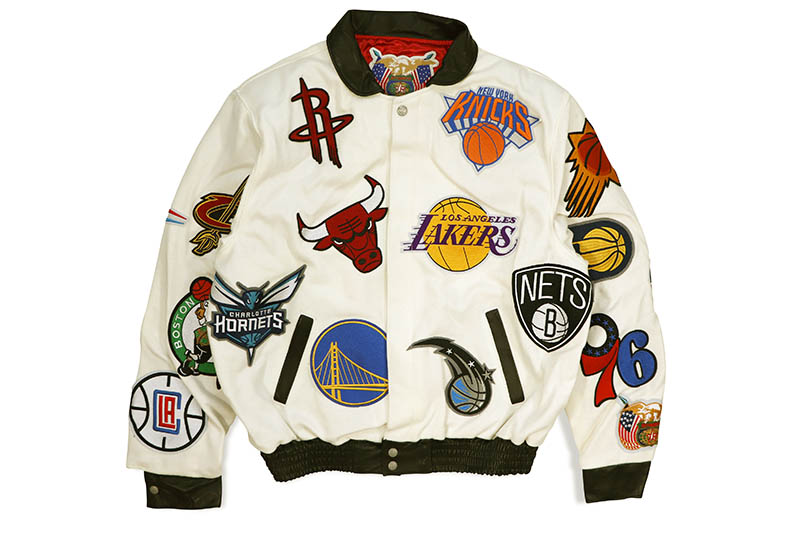NBA ロサンゼルス・レイカーズ スタジャン ジェフハミルトン 袖