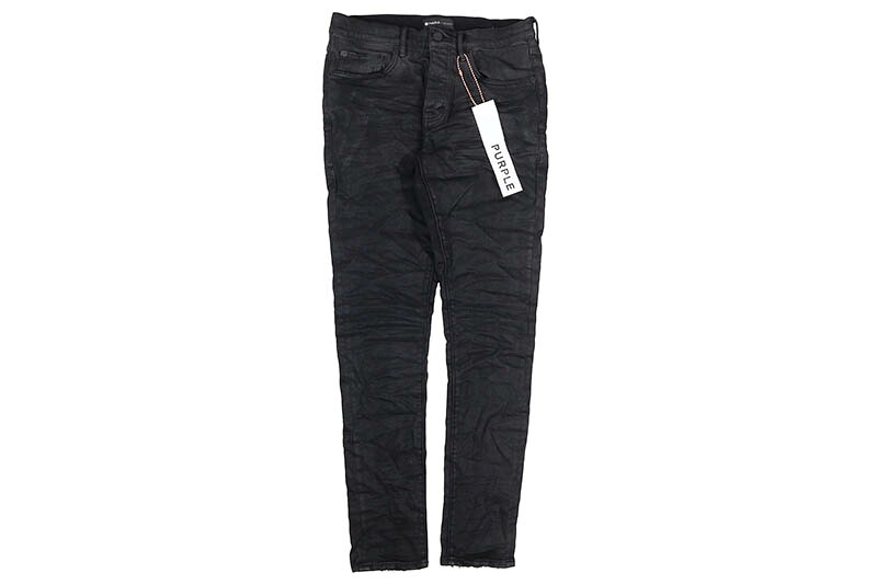 PURPLE BRAND LOW RISE SKINNY JEAN (P001BLR:BLACK RESIN) パープルブランド/デニムパンツ/ブラックレジン