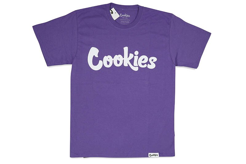【 Cookies 】8 Bit Tee ロゴ Tシャツ original_logo_tee_navy_white_g