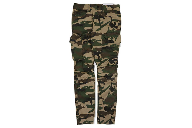 うまい棒の棒様　SMOKE RISE スモークライズ　スリムフィット　パンツ SMOKE RISE STACKED UTILITY TWILL PANTS (JP23539:WOOD CAMO