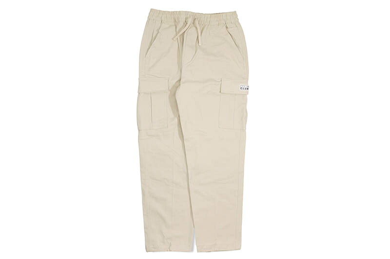 PRO CLUB HEAVYWEIGHT STRETCH TWILL CARGO LOUNGE PANT (SAND) 15PC0502 プロクラブ/カーゴパンツ/サンド