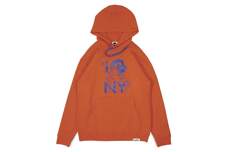 COOKIES ICNY PULLOVER HOODIE (ORANGE) CM233HFP07 クッキーズ/プルオーバーフーディー/オレンジ