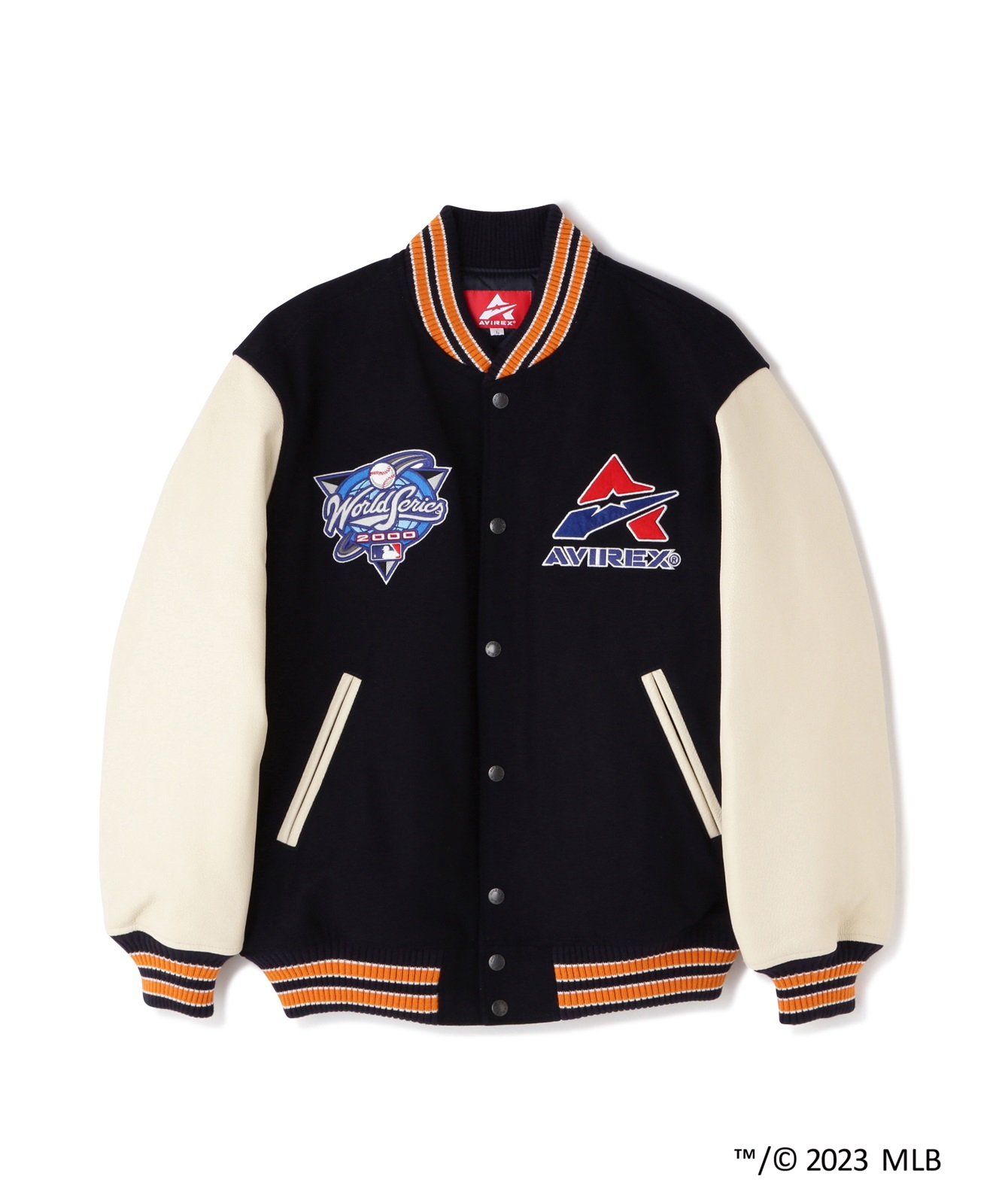 AVIREX ライトスタジアムジャケット アヴィレックス AVIREX L－STADIUM JKT SIGNATURE LOGO