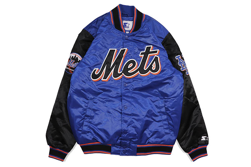 楽天市場】STARTER NEW YORK YANKEES VARSITY SATIN FULL-SNAP