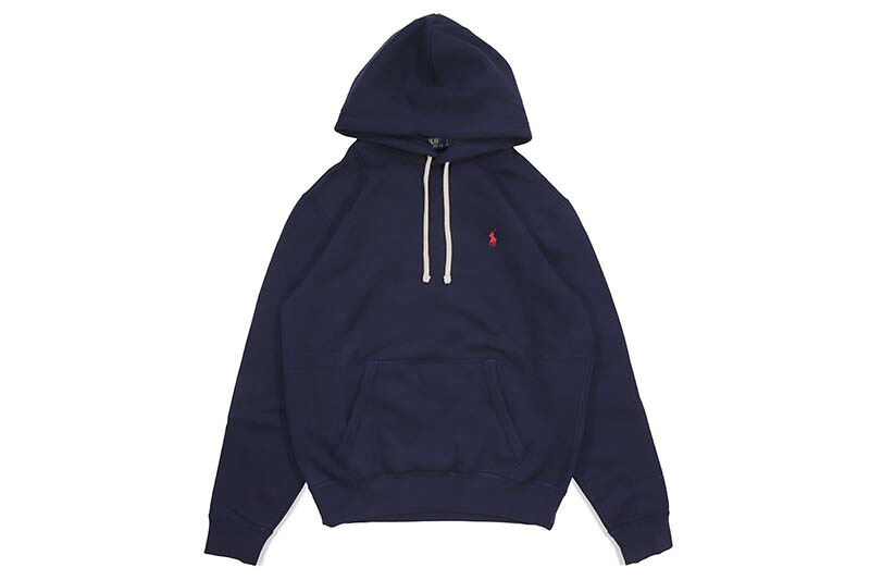 POLO RALPH LAUREN THE RL FLEECE HOODIE (710766778007:CRUISE NAVY) ポロラルフローレン/プルオーバーフーディー/クルーズネイビー