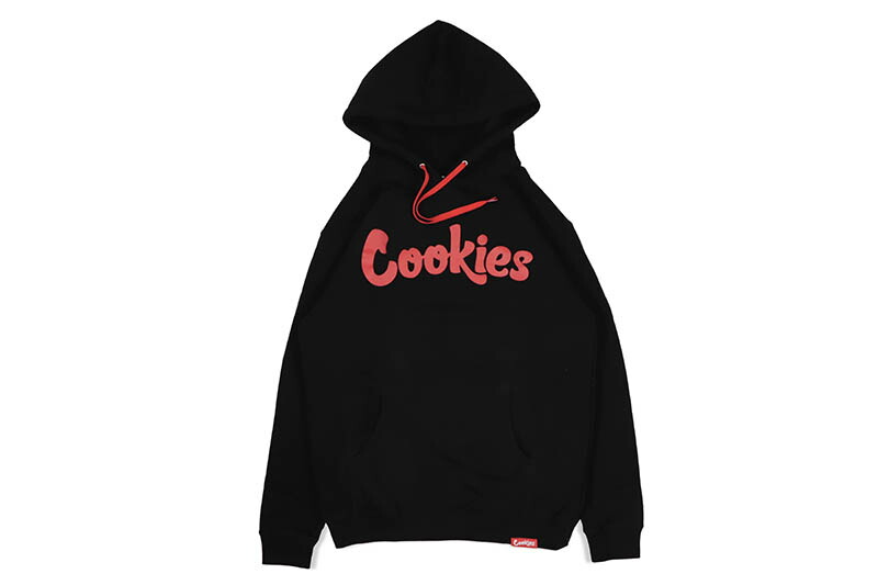 【楽天市場】COOKIES ORIGINAL LOGO HOODIE (BLACK/RED) 1564H6664 CM232HFP04