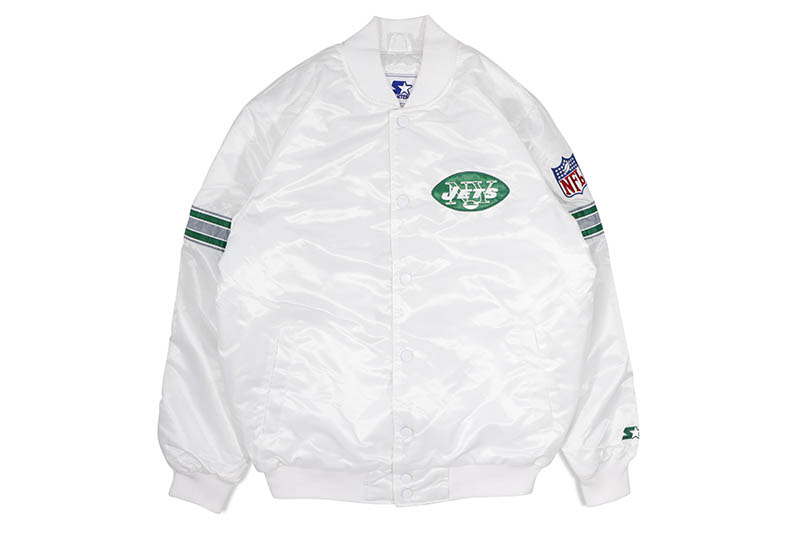 楽天市場】STARTER NEW YORK METS VARSITY SATIN FULL-SNAP JACKET