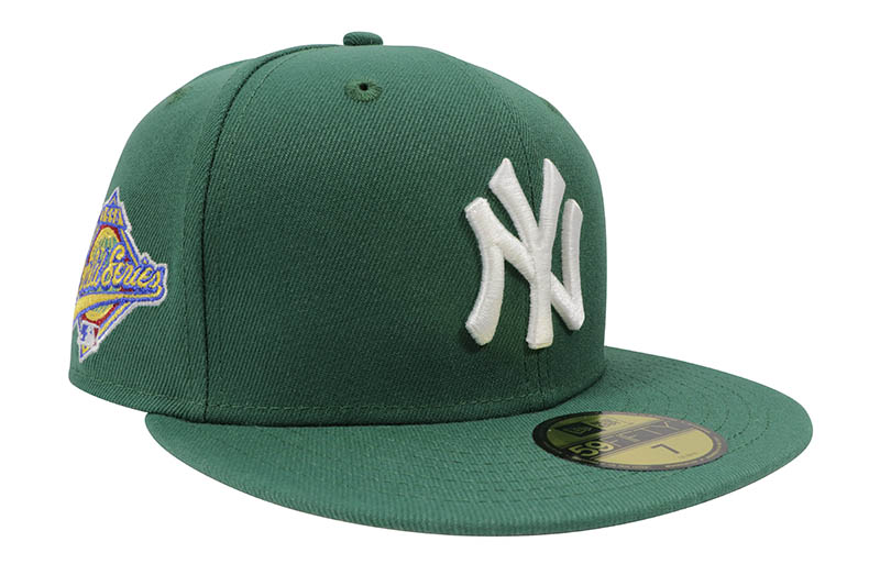 楽天市場】NEW ERA NEW YORK YANKEES 59FIFTY FITTED CAP (1999 WORLD SERIES CUSTOM  SIDE PATCH/MINT GREEN UNDER VISOR/KELLY GREEN)ニューエラ/フィッテッドキャップ/MLB/ニューヨーク ヤンキース/ ケリーグリーン/ツバ裏ミントグリーン : GROW AROUND グロウアラウンド