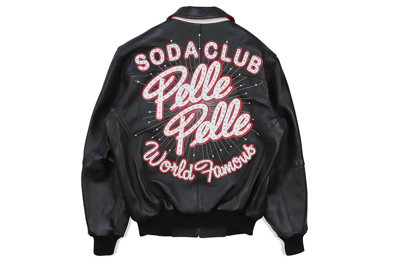 楽天市場】Pelle Pelle WORLD FAMOUS SODA CLUB PLUSH (422-37466-BLK:BLACK)ペレペレ/レザージャケット/ブラック  : GROW AROUND グロウアラウンド