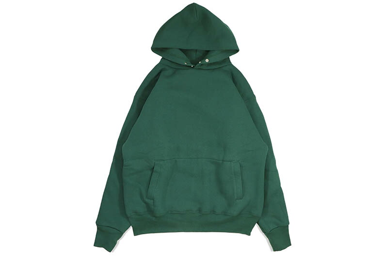 CAMBER INDUSTRIAL DOUBLE THICK PULLOVER HOODED SWEATSHIRT (#441:DARK GREEN) キャンバー/プルオーバーフーディー/ダークグリーン