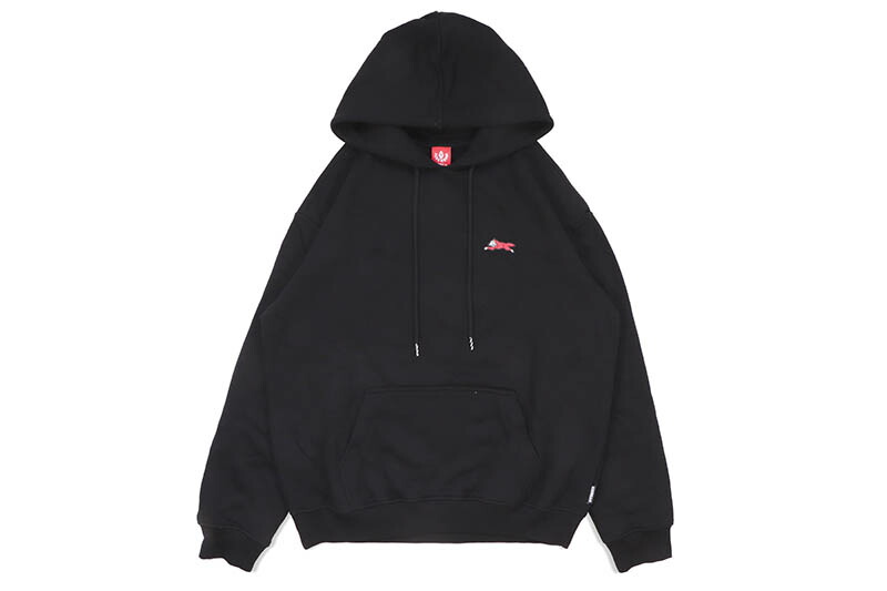 ICECREAM BASIC TRAINING HOODIE (431-8304:BLACK) アイスクリーム/プルオーバーフーディー/ブラック