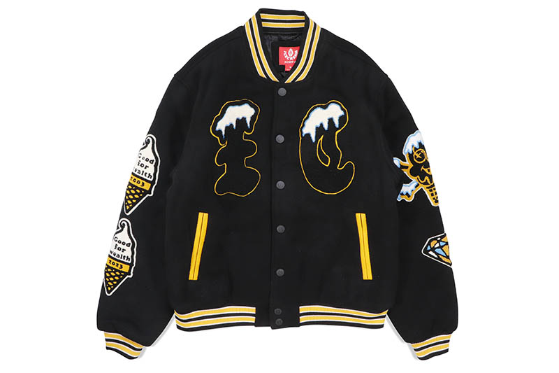 ICE CREAM / Fleece Zip Up Jacket/フリースジャケット/L/ポリエステル/BLK/ICEJP253X001 楽天市場】【2倍ポイント】ICECREAM ice cream アイスクリーム FLEECE