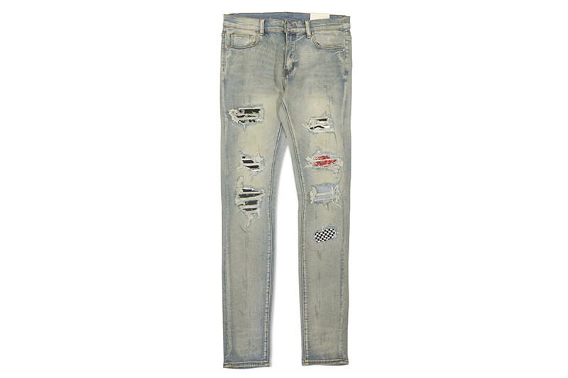 mnml X214 SKINNY DENIM (D857/BLUE) ミニマル/スキニーデニムパンツ/ブルー