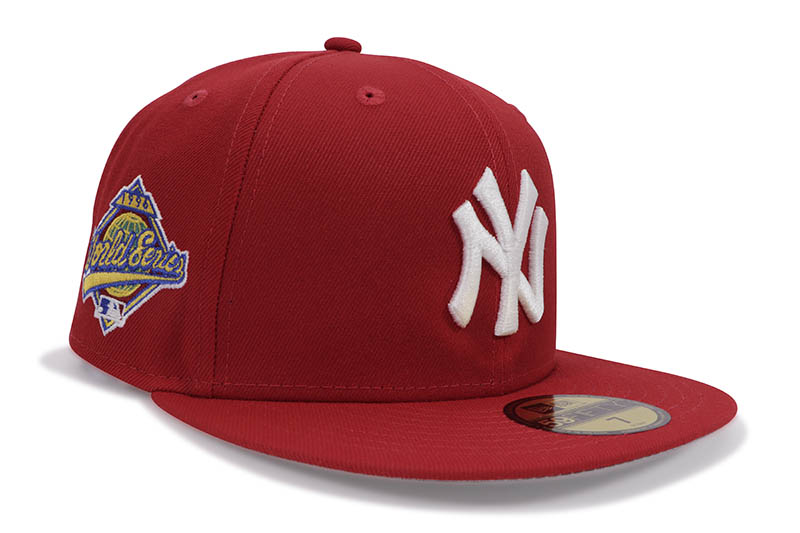 ボールキャップ★ニューエラ★ニューヨーク・ヤンキース SCARLET NEW ERA New York Yankees - WS 1949 59FIFTY SCARLET【70782903