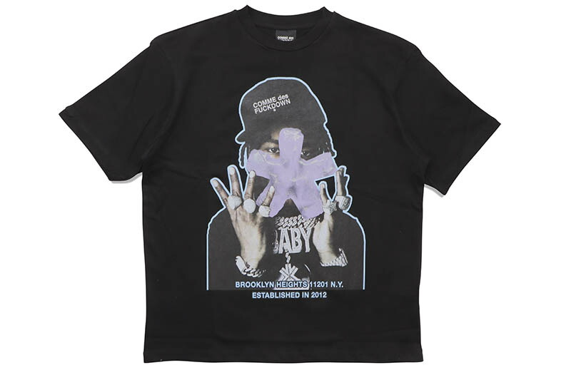 楽天市場】COMME DES FUCKDOWN T-SHIRT (CDFU2449:BIANCO)コム