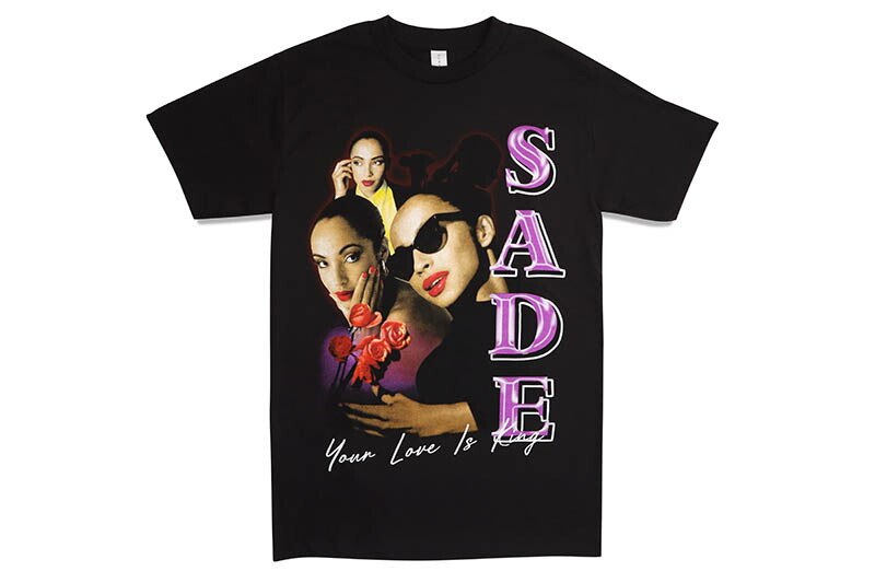Sade \"Love Deluxe\" Tシャツ Lサイズ シャーデー SADE】ロックTシャツ メンズ バンドTシャツ メンズ SADE Love