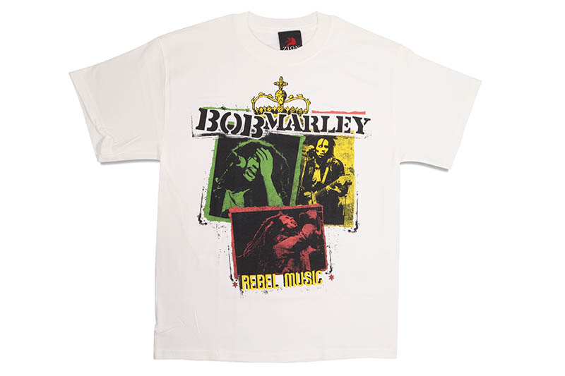 楽天市場】ZION ROOTSWEAR BOB MARLEY FEB 6 1945 T-SHIRT