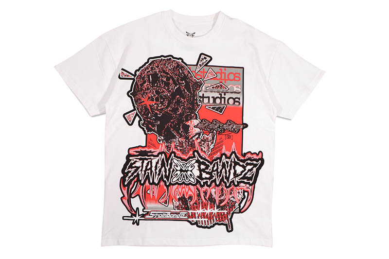 SB STUDIOS BROKEN TROPHY T-SHIRT (WHITE)エスビーステュディオス/ショートスリーブティーシャツ/ホワイト|GROW AROUND グロウアラウンド