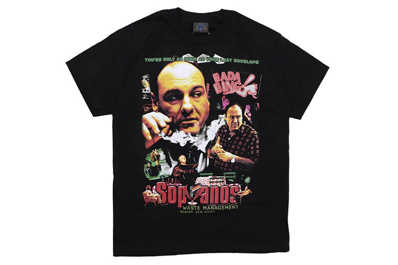 DBRUZE THE SOPRANOS TEE (BLACK)ディーブルーズ/ダリエン・ブルーズ/ニューヨーク/デザイナー/ムービー/ドラマ/ザ・ソプラノズ/ショートスリーブTシャツ/ブラック｜GROW AROUND グロウアラウンド 8,591円