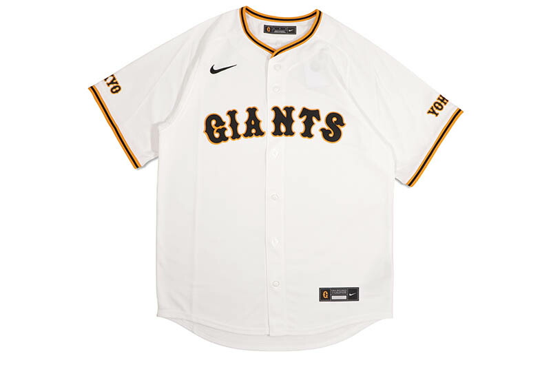 NIKE YOMIURI GIANTS 2024 HOME REPLICA BASEBALL JERSEY (TGLM-07Z8-TKN-3XJ:WHITE)ナイキ/ベースボールジャージ/読売ジャイアンツ/ホワイト｜GROW AROUND グロウアラウンド