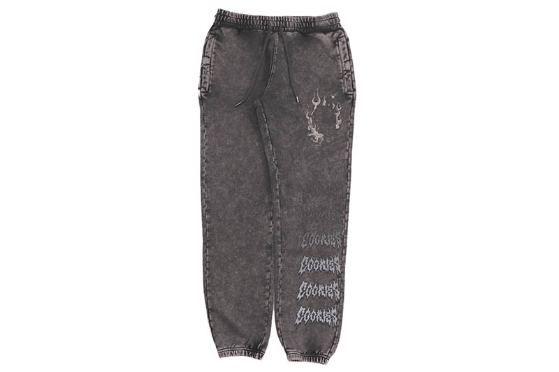 楽天市場】COOKIES C-BITE LOGO SWEATPANTS (HEATHER GREY/WHITE