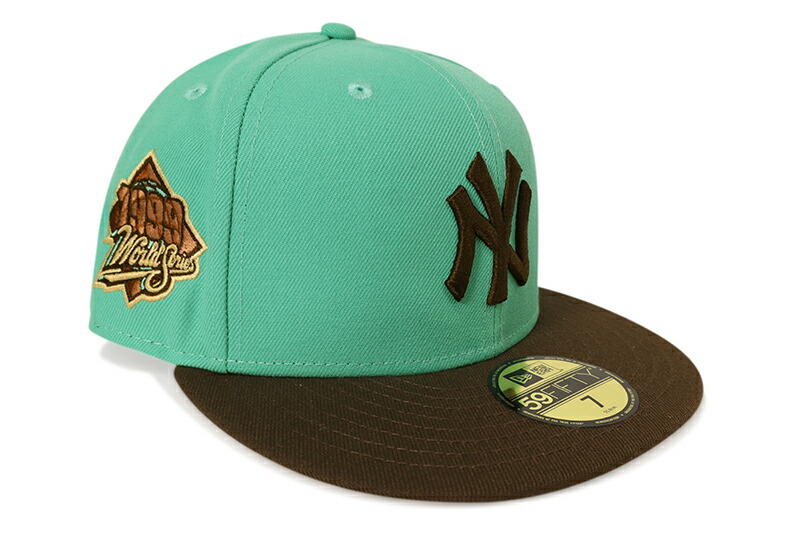 新品！ニューヨーク・ヤンキース ミントグリーンキャップ　サイズ8 63.5センチ NEW ERA ニューエラ ニューヨーク・ヤンキース キャップ NY LP