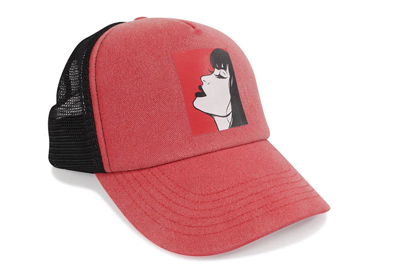 COOKIES FLORIST FOAM TRUCKER HAT (WASHED RED) CM251XTH02 クッキーズ/トラッカーハット/メッシュキャップ/ウォッシュドレッド