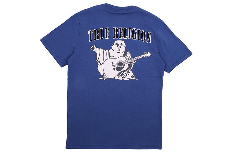 TRUE RELIGION BUDDHA LOGO TEE (M4O8U24JV7:COBALT)トゥルー レリジョン/ショートスリーブTシャツ/ブルー｜GROW AROUND グロウアラウンド