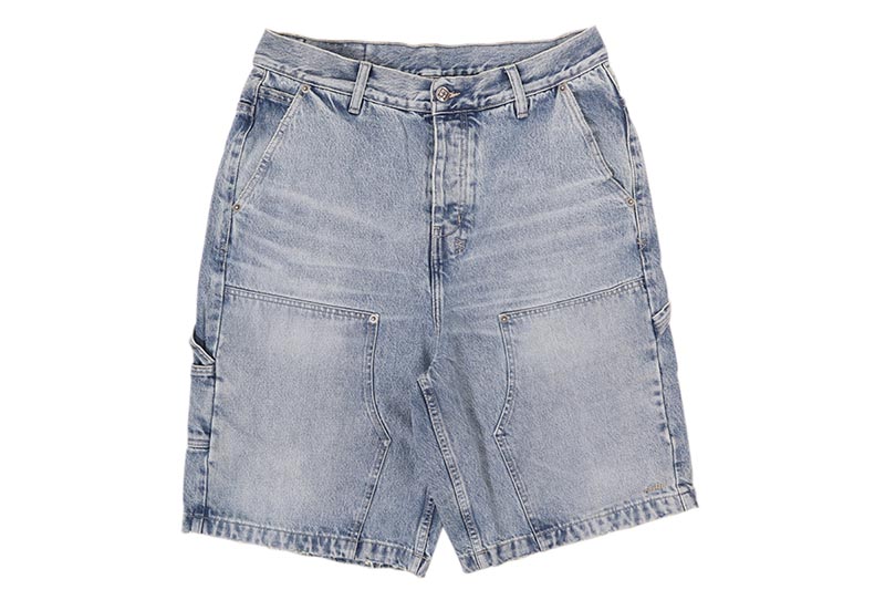 KSUBI MAXX OPERATOR SHORT (MPS25WA002:CHAMPAGNE) スビ/ダブルニーデニムショーツ/ブルー
