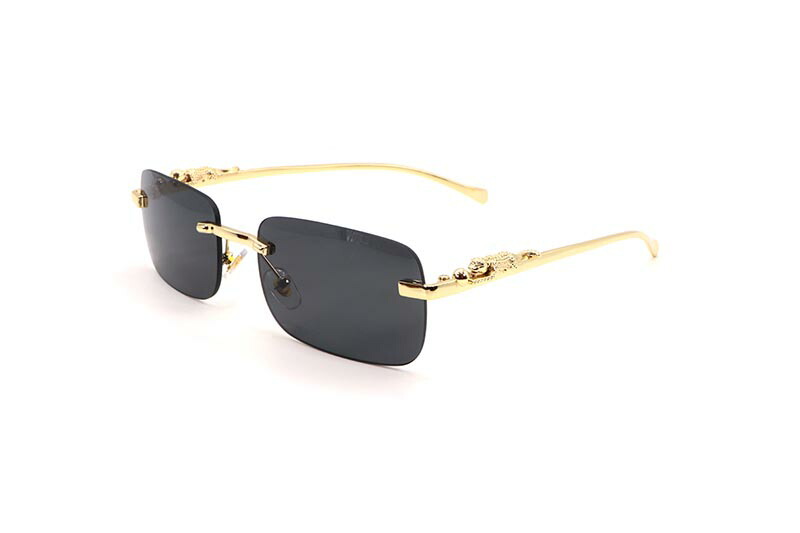 KD EYEWEAR PANTHER LEOPARD RIMLESS SUNGLASSES (BLACK) ケイディー・アイウェア/サングラス/オリジナルケース/ブラック