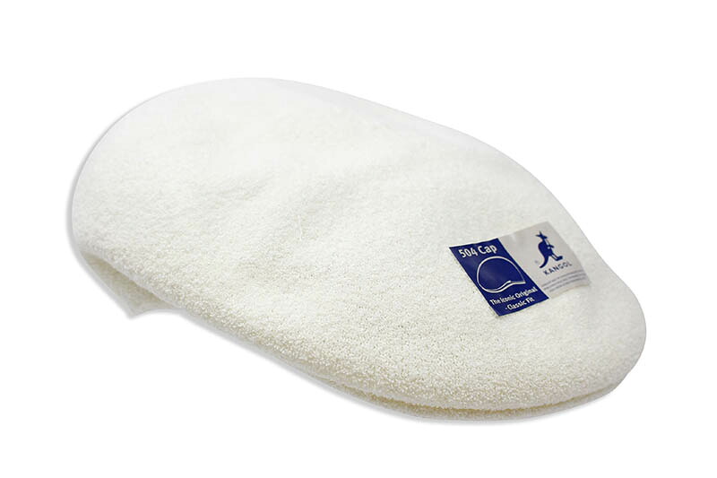 KANGOL BERMUDA 504 (K3075ST/WH103:WHITE) カンゴール/ハンチングキャップ/白