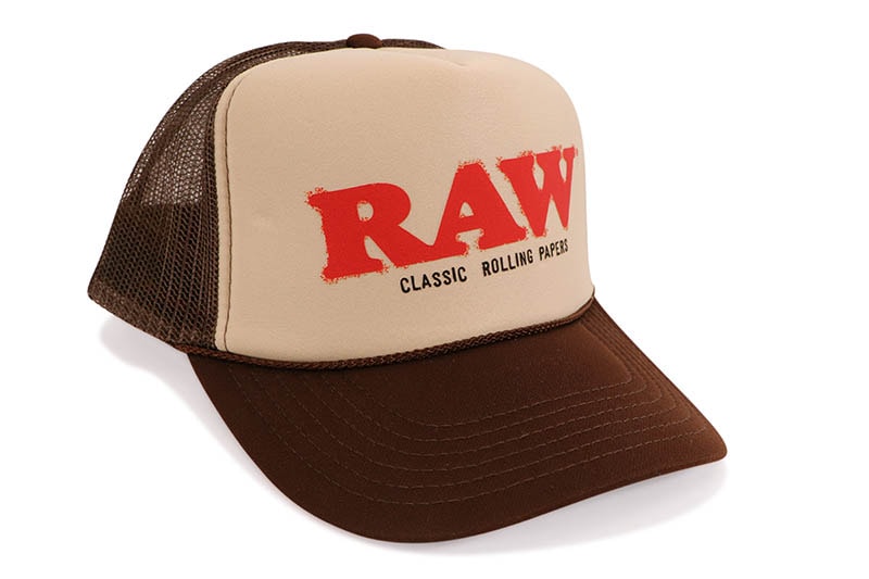 楽天市場】RAW メッシュキャップ フリーサイズ ブラウン ロウ