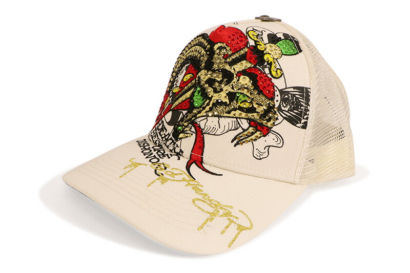 【極美品】エドハーディー　Ed Hardy　メッシュキャップ　ラメ y2k 楽天市場】ED HARDYエド・ハーディー◇EH ラメメッシュキャップ