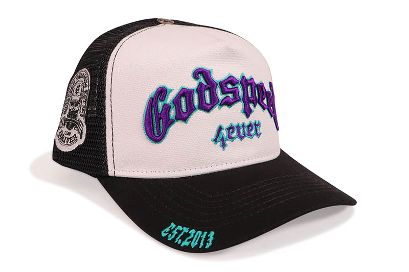 Godspeed トラッカーハット ブラック GODSPEED GS LOGO TRUCKER HAT (BLACK/TANGERINE) | Brand,G-L