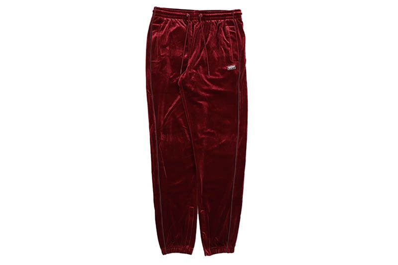 PRO CLUB COMFORT VELOUR TRACK PANT (BURGUNDY) 16PC0403 プロクラブ/ベロアトラックパンツ/バーガンディー